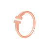 & Co.. T-Serie Ring 18 Karat Gold Ring Damenring Roségold GRP07781