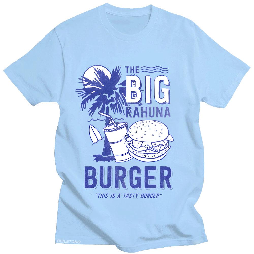 Summer Big Kahuna Burger T Shirt Funko Pop Comic Comfortable Tee-shirt Graphic Printing High Quality Cotton Tshirt Unisex Tees