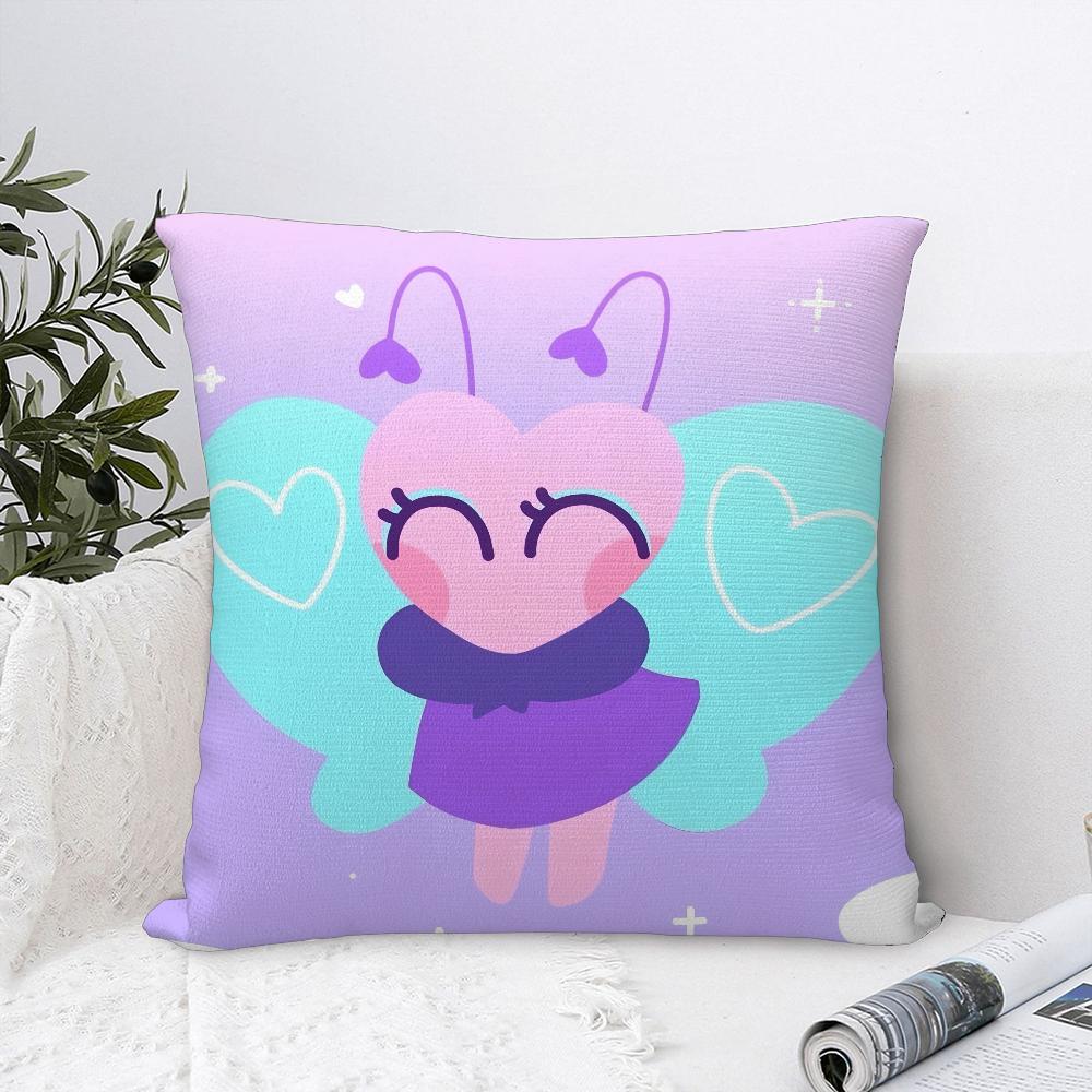 Game D-Dandys World Pillow Case Sofa Decorative Home Double-sided Print Plush Square Throw Pillow Covers Cushion Decor Cover