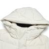 FILA Warm Versatile Long Hooded Down Jacket Women outerwear Mist-Lotus-White F11W443905FIV