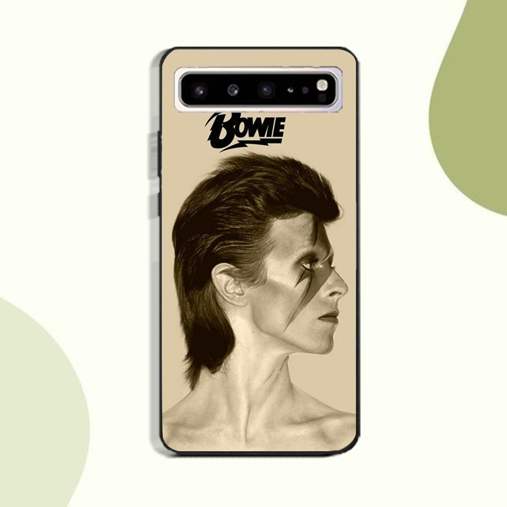 D-David B-Bowies Phone Case For Samsung Galaxy A52 A12 A51 S21 Edge S22ULTRA S23 S24 S20LITE Plus Ultra Black Cover