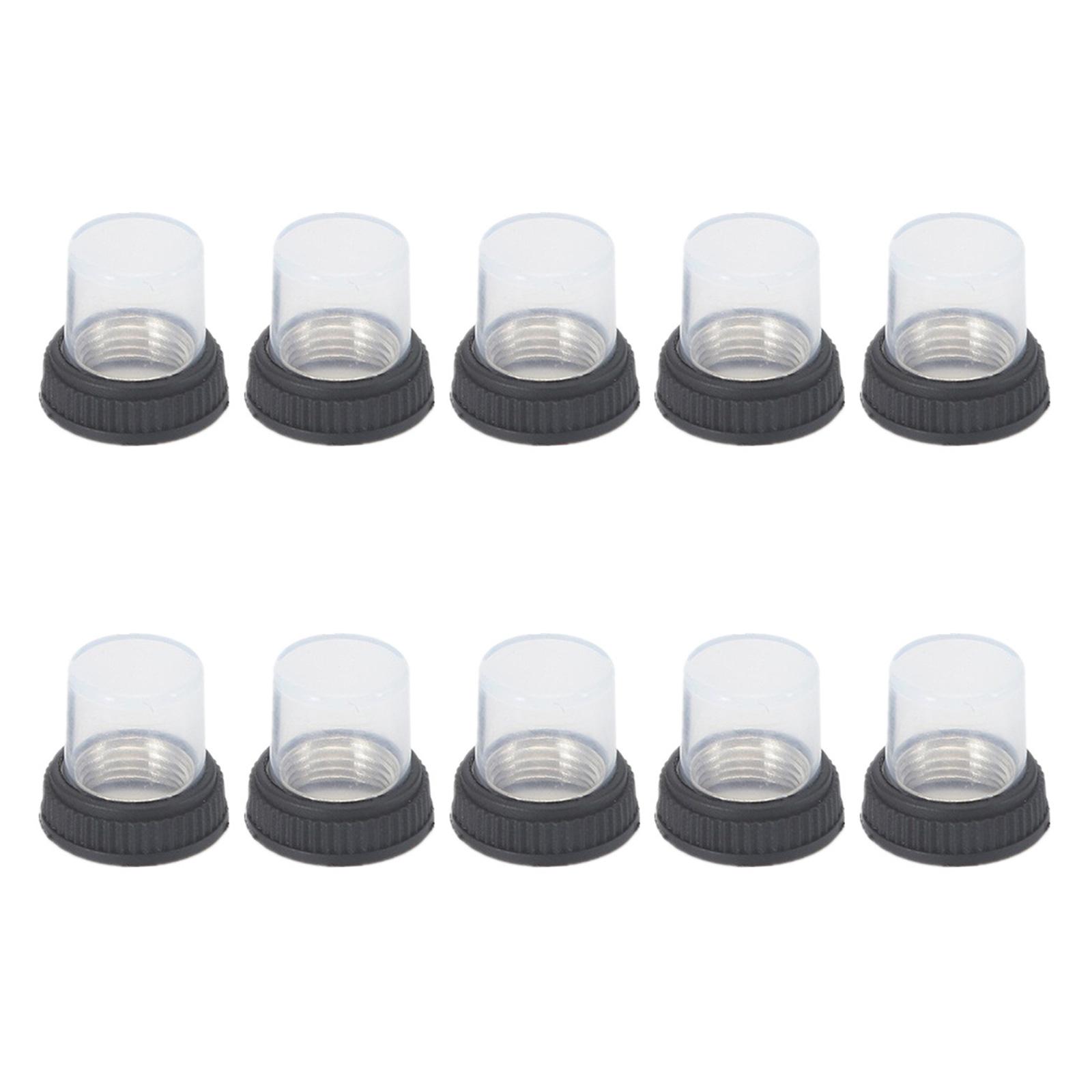 

10 шт. Водонепроникна пилозахисна кришка для автоматичного вимикача з силіконовою кришкою з плоскою головкою діаметром 12 мм для серій KUOYUH 98 88