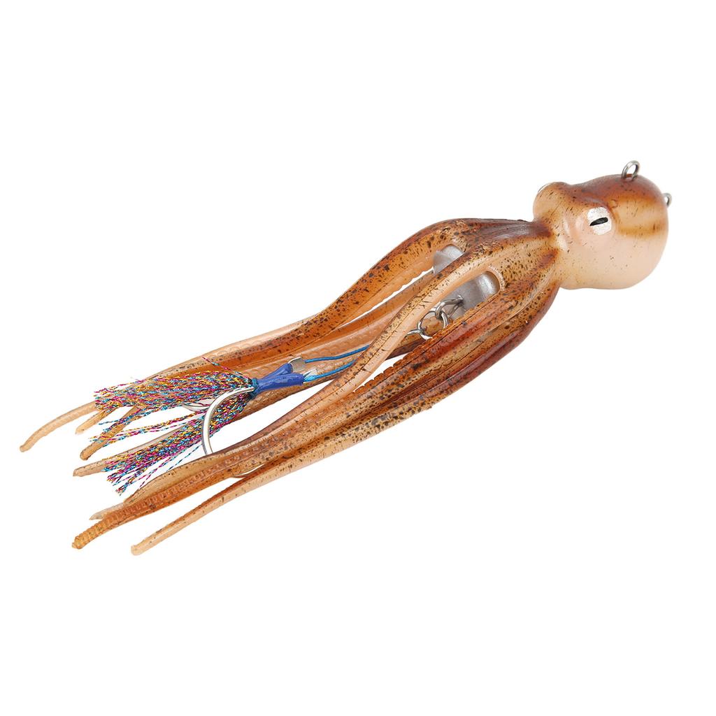 Fishing Octopus Lures Lifelike Inkjet Octopus Lures Sailing Ship Fishing Baits 300g