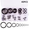 Fishing Rod Guide Repair Kit 40pcs Ceramic Guide Rings Fishing Rod Repair Kit