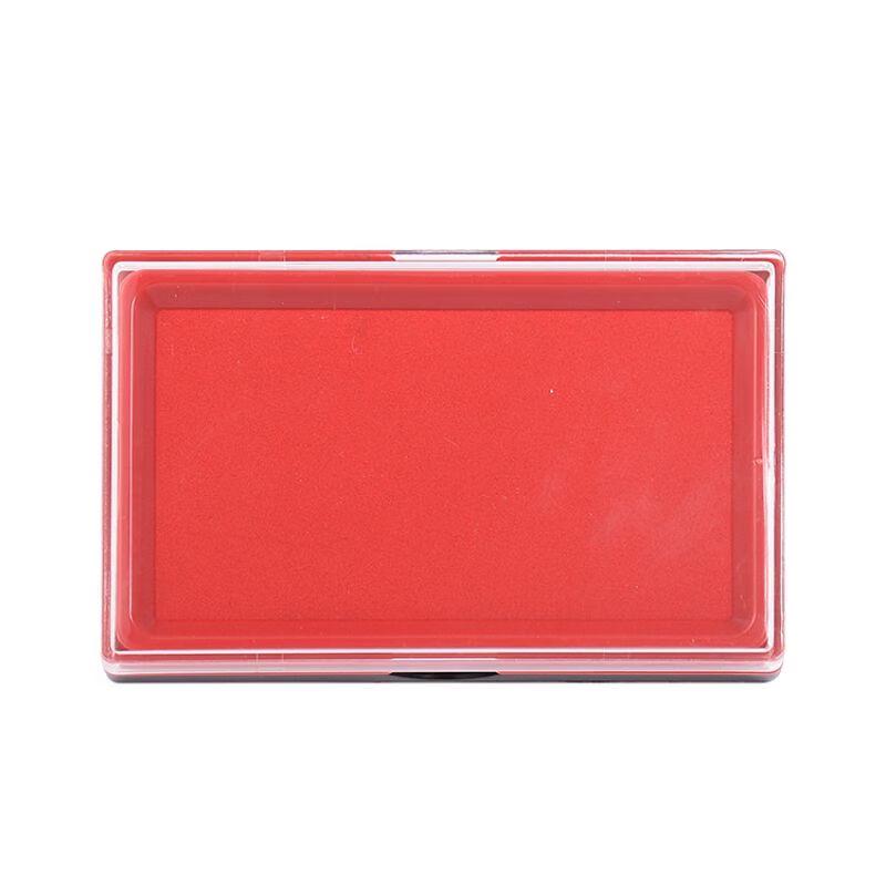 Chenguang Large Square Oil-Based Red Inkpad