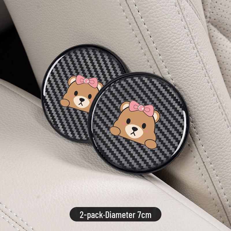 Lynk & Co Car Coaster in Carbon Fiber Texture for Models 07/Z01/01/02/03/05/06/08/09/900