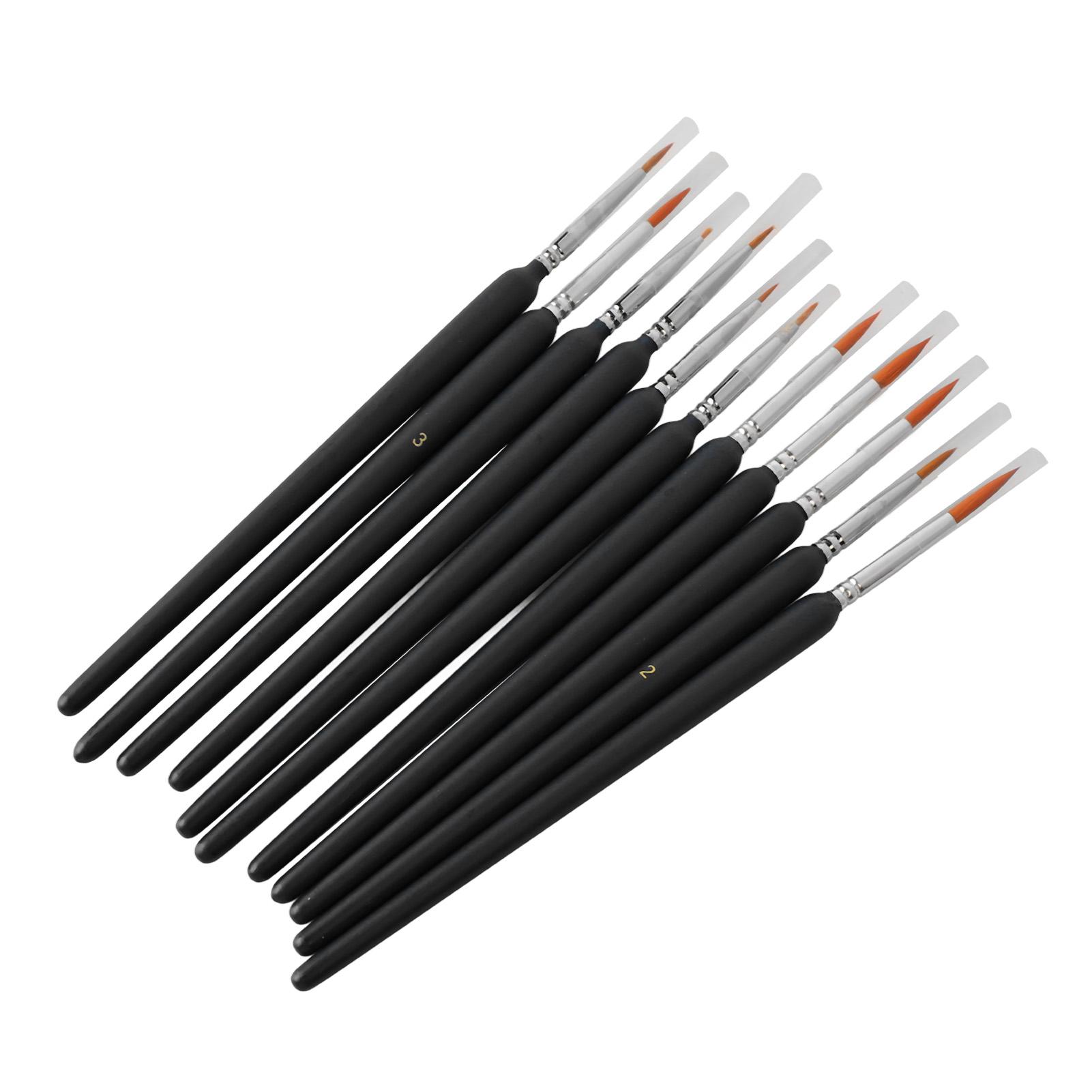 

11 шт. Кисти для акварельной живописи Набор кистей из волоса ласки Акварель Акрил Масло