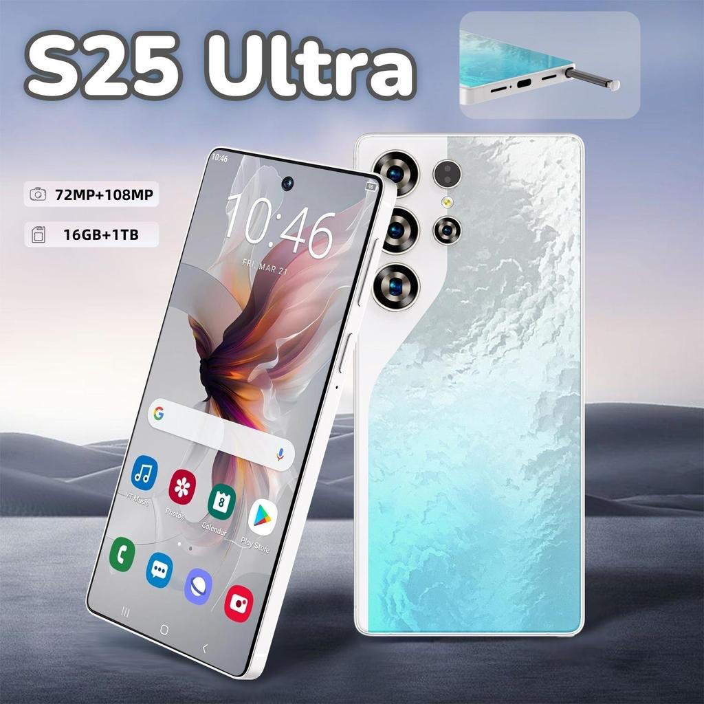 Cross-Border 7.3" S25 Ultra Android Smartphone 16GB+1TB