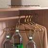 Thick No-Crease Space Aluminum Clothes Hanger for Home, Ideal for Coats & Drying