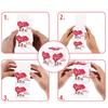 6pc Valentine's Day Decoration Gift Box Valentine's Day Creative Candy Box