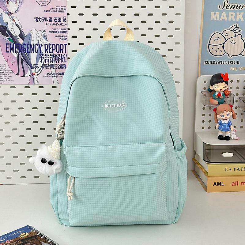 New Versatile Large-capacity Schoolbag for Women Ins Simple and Versatile Japanese Junior High School Students Leisure Travel Backpack for Women