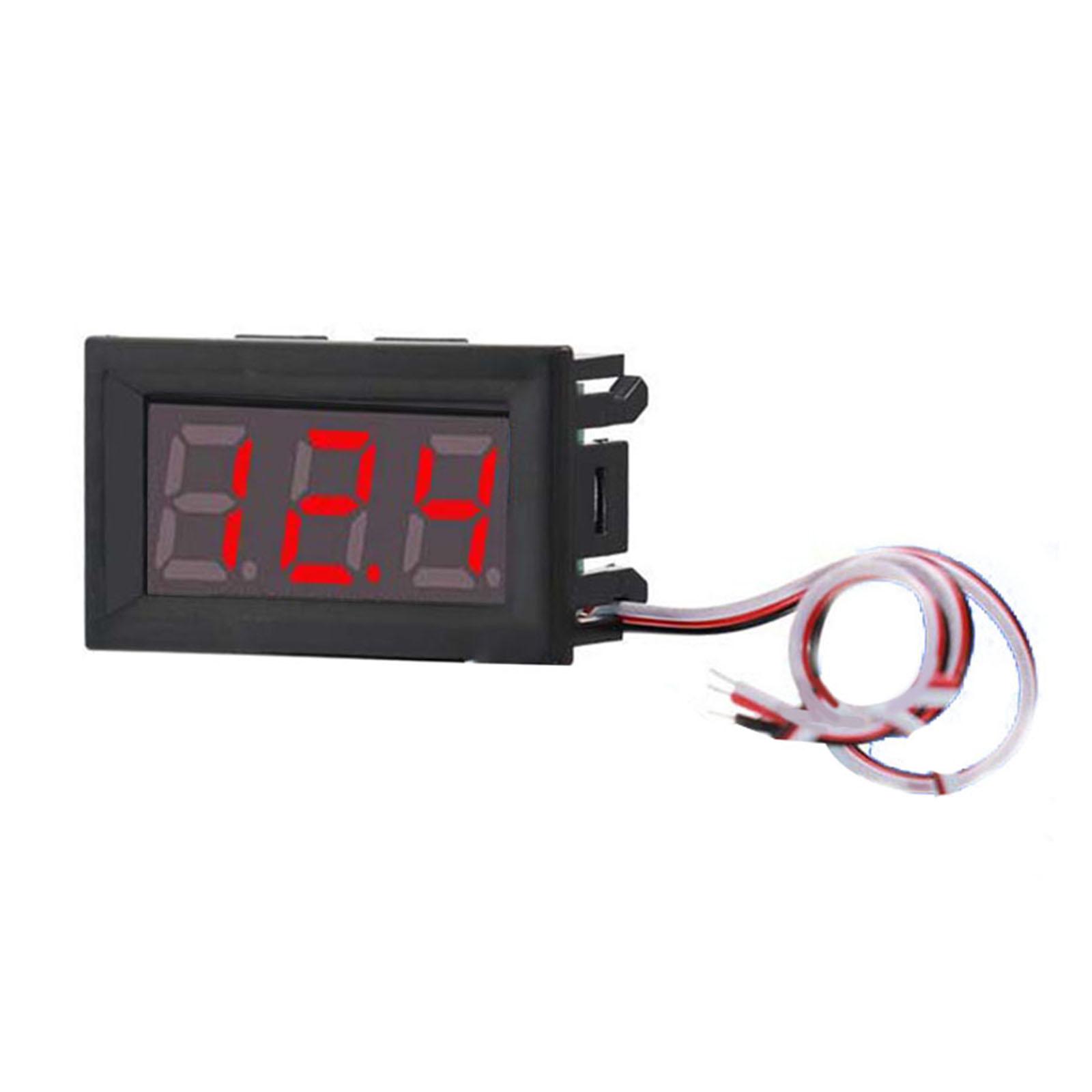 

48 X 29 X 22 мм таблиця напруги синій DC0.00V-30.0V світлодіодна цифрова трубка червона червоний