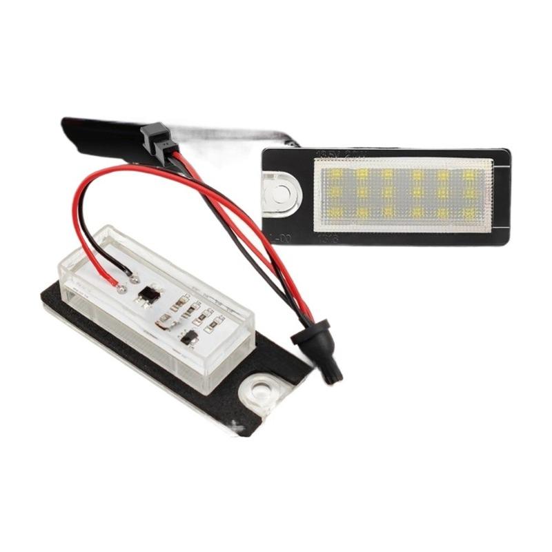 

License Plate Light Compatible with Volvo V70 XC70 S60 S80 XC90 Car Accessories Auto Parts Replacement Lighting Accessories