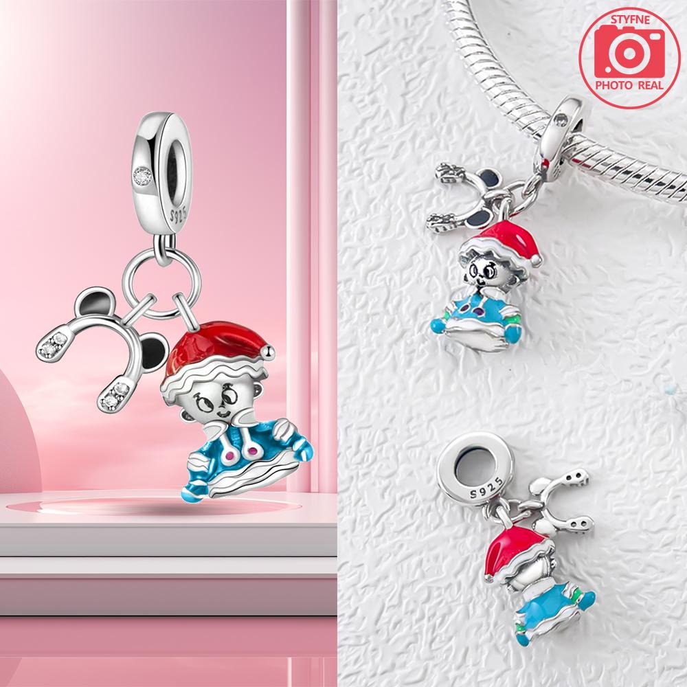 Winter Charm Pendant Copper Plated For Charms Copper Plated Original Bracelet For Jewelry Making
