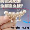 European & American Rhinestone Retro Gypsophila Eight-Pointed Star Brooch for Sweaters & Scarves