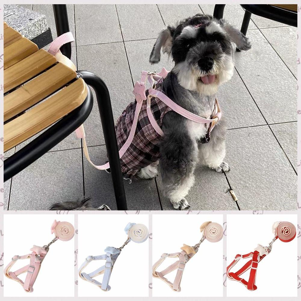 

Nylon Pet Traction Rope Starfish Chest Back Dog Leash Starfish Cat Chest Strap Puppy S кофейный