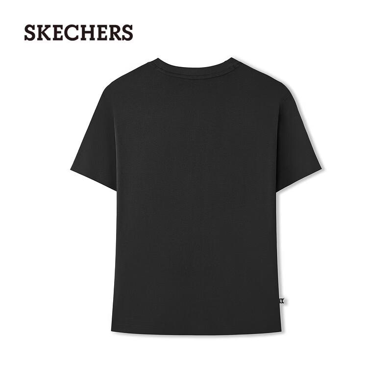 Skechers Women's Slim-Fit Knit Short Sleeve T-Shirt L226W017