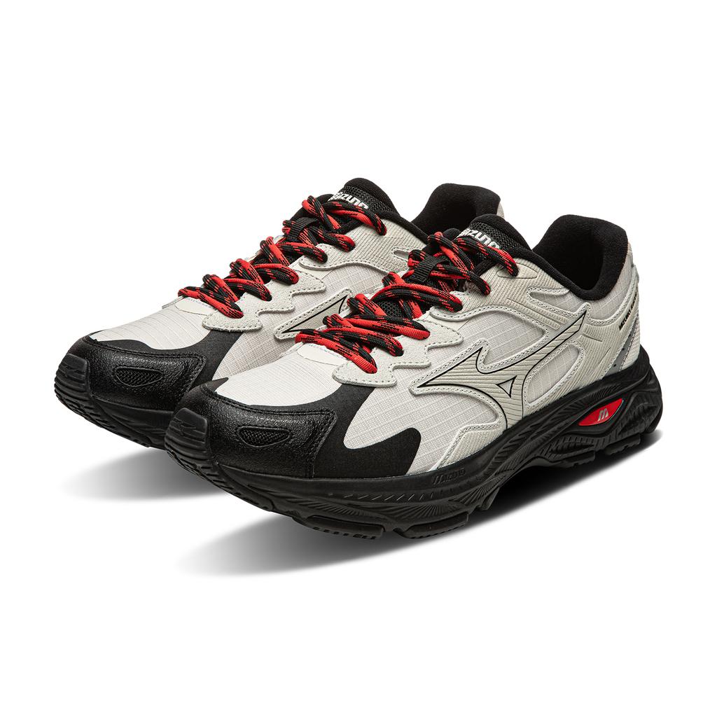 Mizuno Racer S Water-Resistant Outdoor Trail Running Shoes Unisex Sneakers Light-Gray D1GH263503
