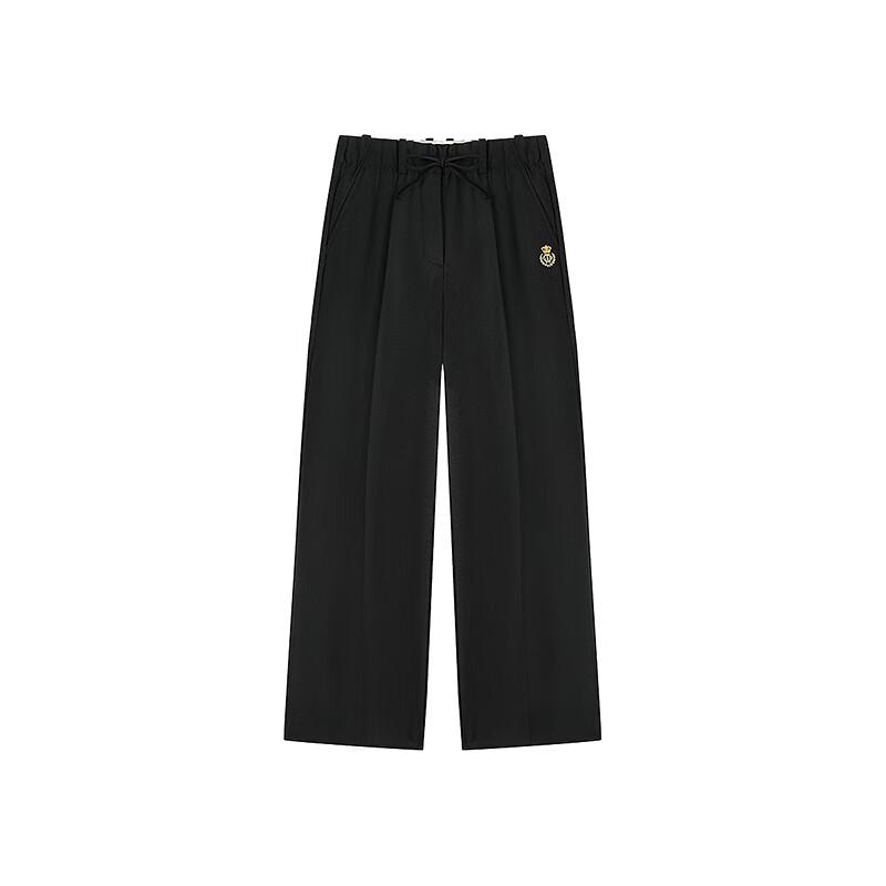 Teenie Weenie Women's Relaxed Straight-Leg Casual Pants