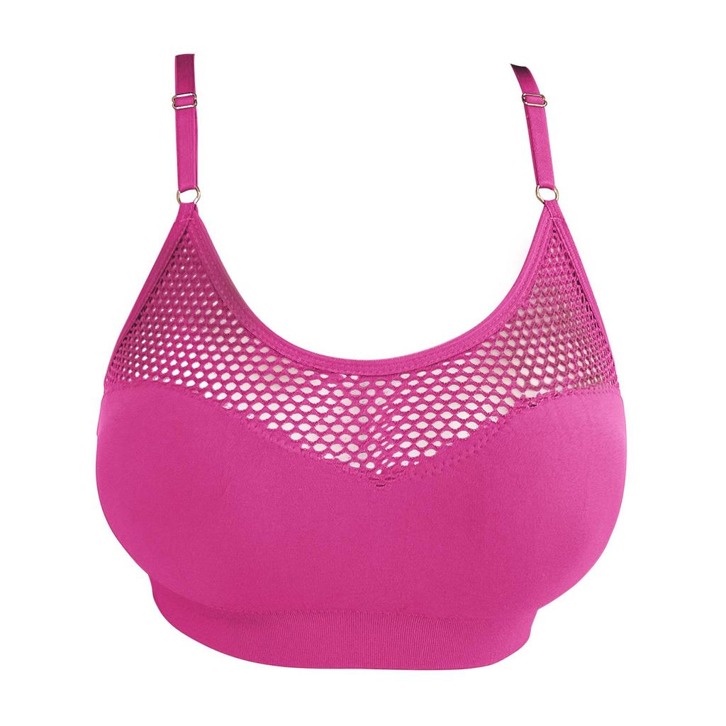 Zeriluna Sexy Netz-Crop-Top: Modische, Ausgesparte, Mehrfarbige, Bequeme, Atmungsaktive Unterwäsche
