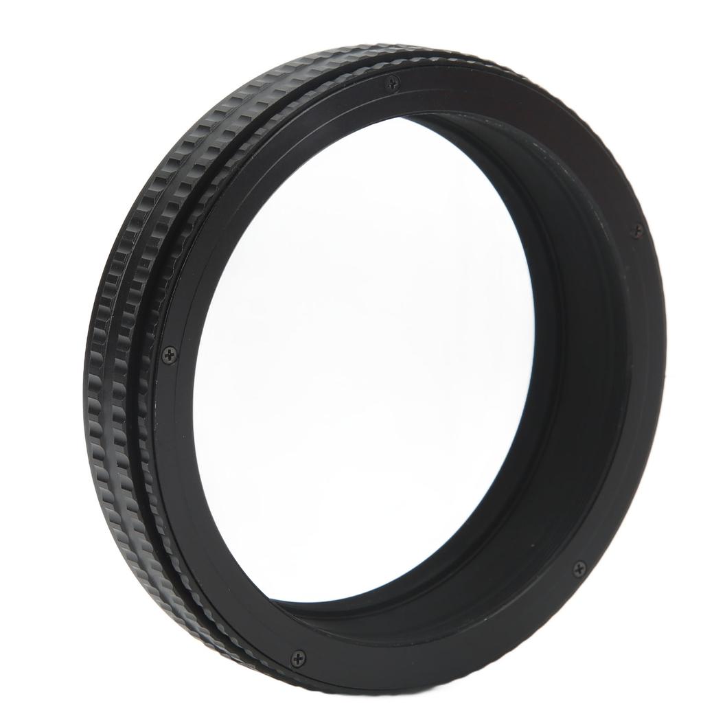 Focusing Helicoid Adapter 17‑31mm M77 to M77 Aluminum Alloy Focusing Helicoid Tube Black Lens
