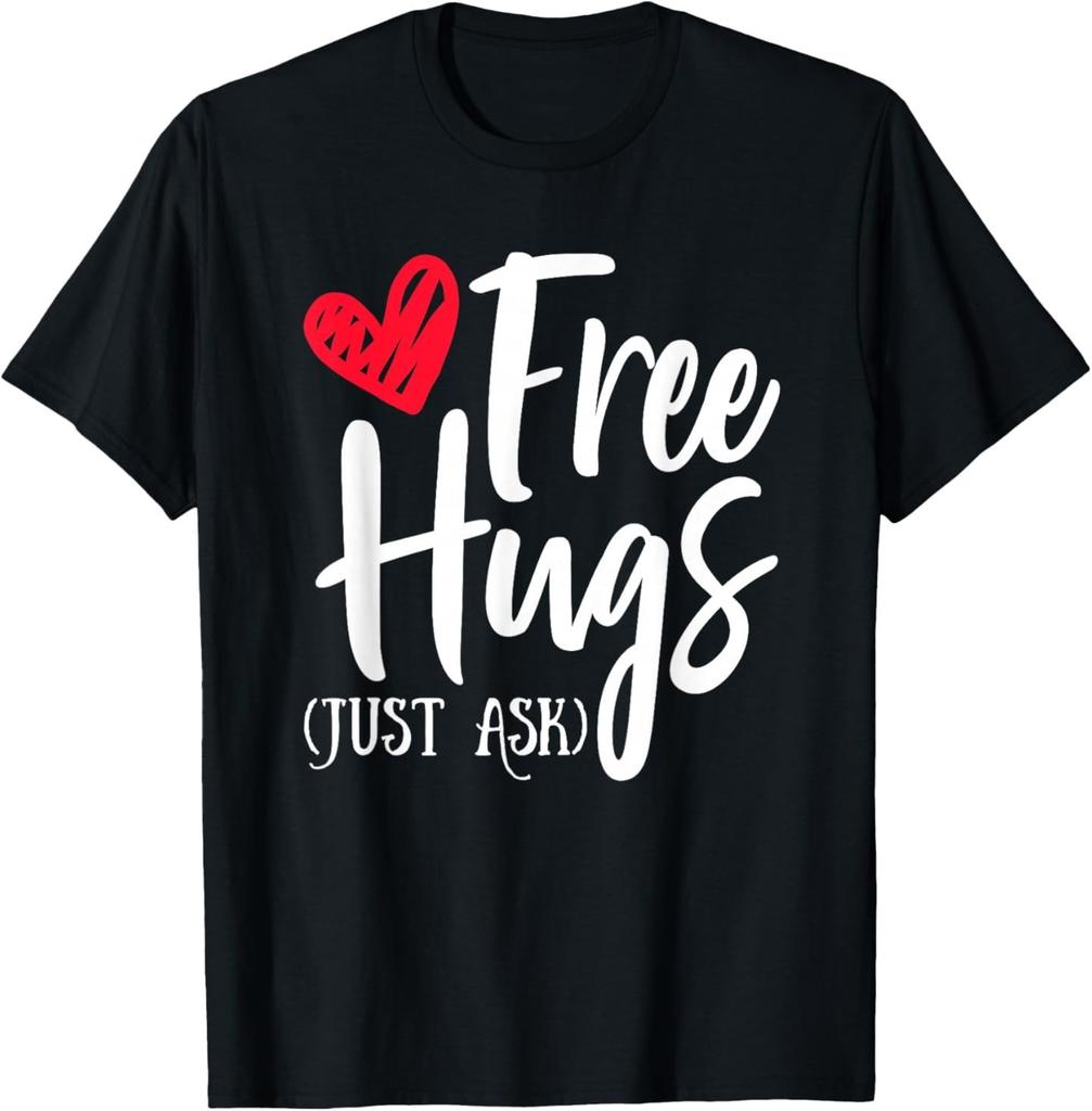 Hugs for Free Just Ask Unity Day Orange T-Shirt