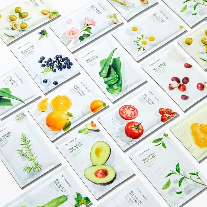 [10+10] Real Nature Mask Pack 10+10 Avocado PK3484