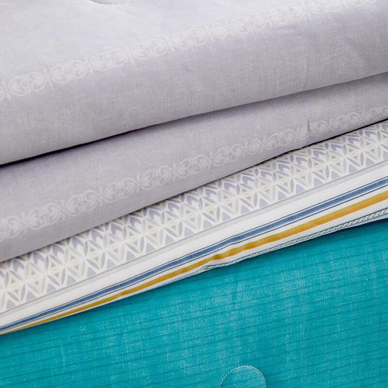 Mercury Home Textiles DH Plaid Cotton Summer Quilt