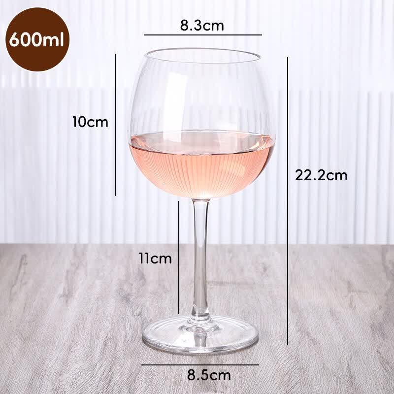 Acrylic Champagne & Wine Glass