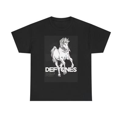 Deftones Tshirt Rock Band Merch Vintage Metal Unisex Heavy Cotton Tee
