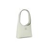 Calvin Klein Solid Color Letter Logo Magnetic Closure Synthetic Material Underarm Tote Shoulder Bag Women bags Light-Green DH3479-319