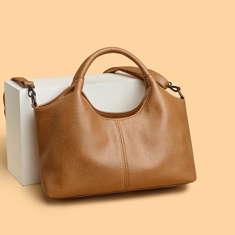 

New Fashion Women s Shoulder Bag Portable Messenger Bag 28*12*16cm абрикосовый