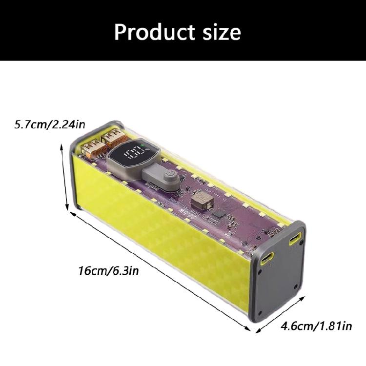 User Friendly 8 Slot 18650 PowerBanks Kit No Welding Neededs Plastic Construction Energy Solution