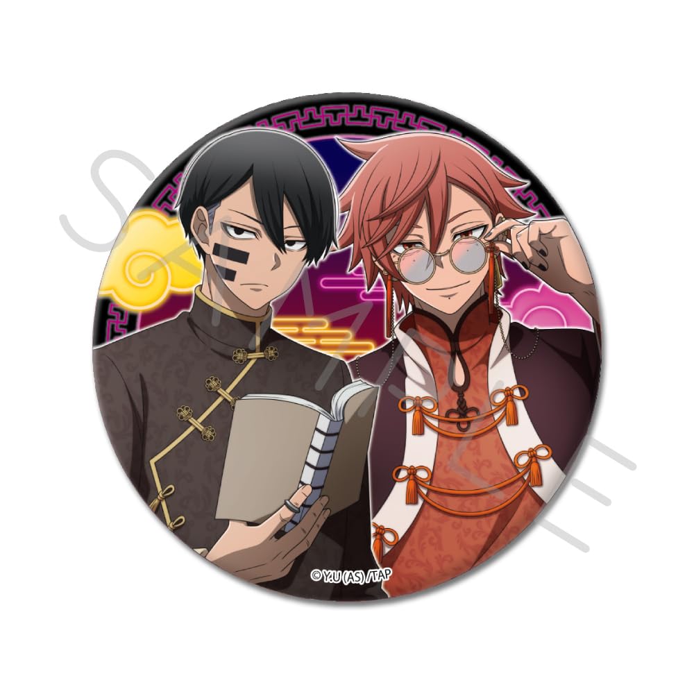 TV Anime [Tougen Anki] 2nd Edition Round Can Badges [8 Types In Total, Trading] 8-Piece Box