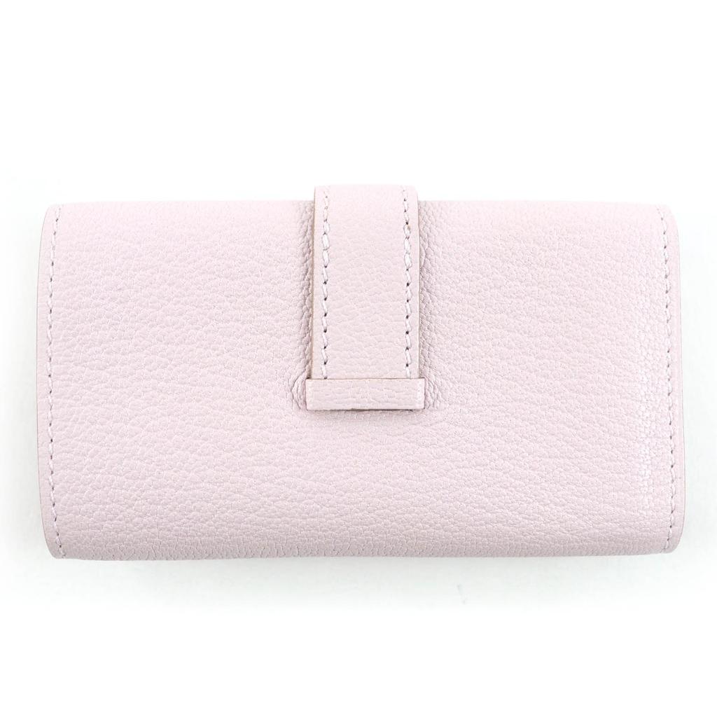 Pristine HERMES Key Holder  Bean 4 Hooks Shave Women Used