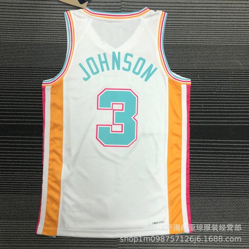 Custom Heat Pressed Basketball Jersey San Antonio Spurs 5 Murray 21 Duncan 20 Ginobili Breathable Bamboo Charcoal Fabric