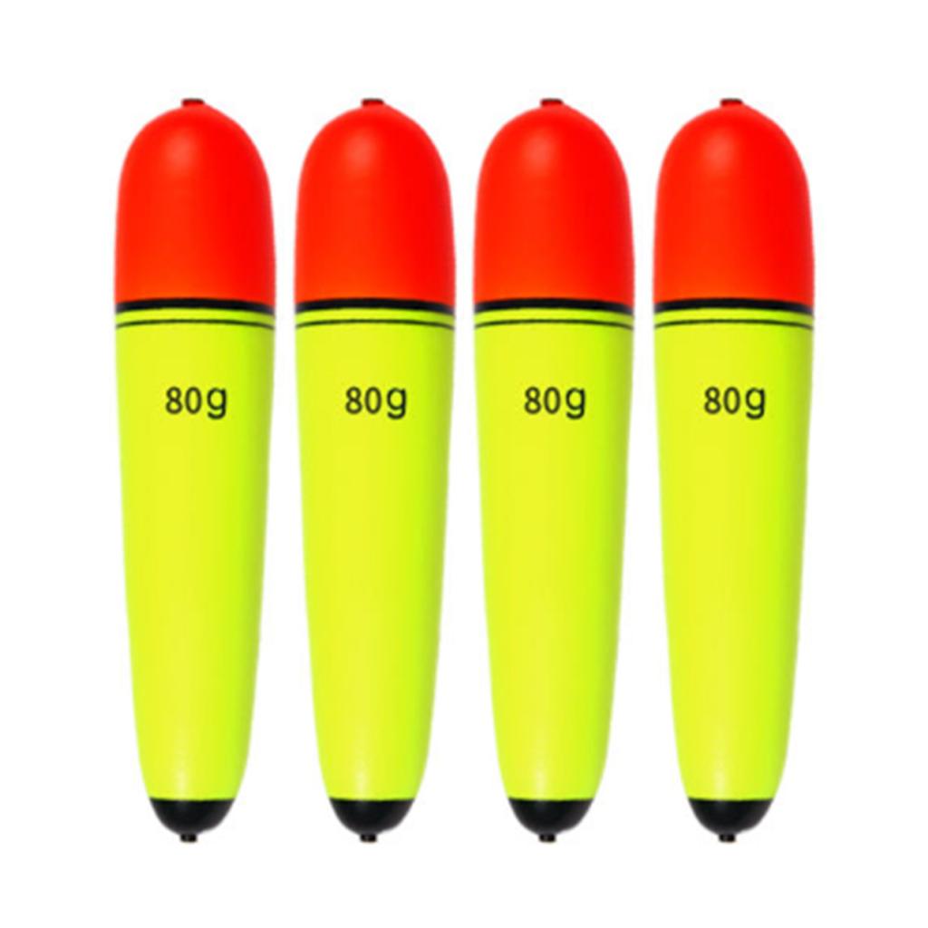 4Pcs Foam Fishing Float Floating Buoyancy Fishing Bobber Slip Float Bobber for Fishing Freshwater Saltwater Enduring