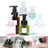 Foam Pump Bottle Hand Press Soap Foam Mousse Liquid 5 Pieces Clear