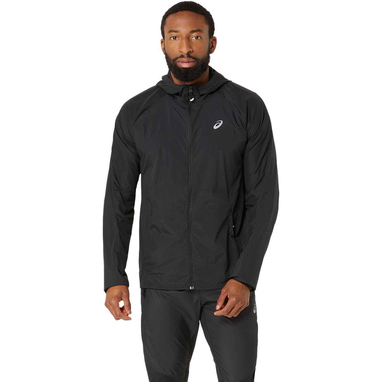 

Running Wear ROAD Running Packable Jacket 2011D084 Performance Black L [Asics] Men s