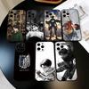Eren Yeager Levi Ackerman Phone Case Silicone Soft For IPhone 17 16 15 14 13 12 11 X XR Plus Pro Max Plus