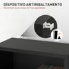 260 Narrow CD Storage Unit - Black
