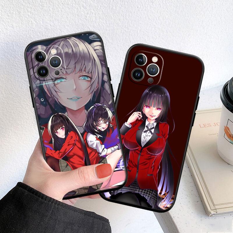 PP42 Kakegurui Phone Case for Samsung Galaxy M06 M15 M16 M35 M55 M56 A36 A42 A50 A50S A51 A52 A32 A33 A05 A05S A06 A16 A20
