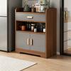 Modern Dining Room Wall Mounted Storage Cabinet Wine Bar Cabinet Kitchen Storage Home Bowl Cabinet Drawer Furniture