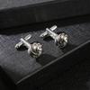 Men Knot Cufflink Studs Shirt Cuff Buttons for Wedding, Business, Anniversary