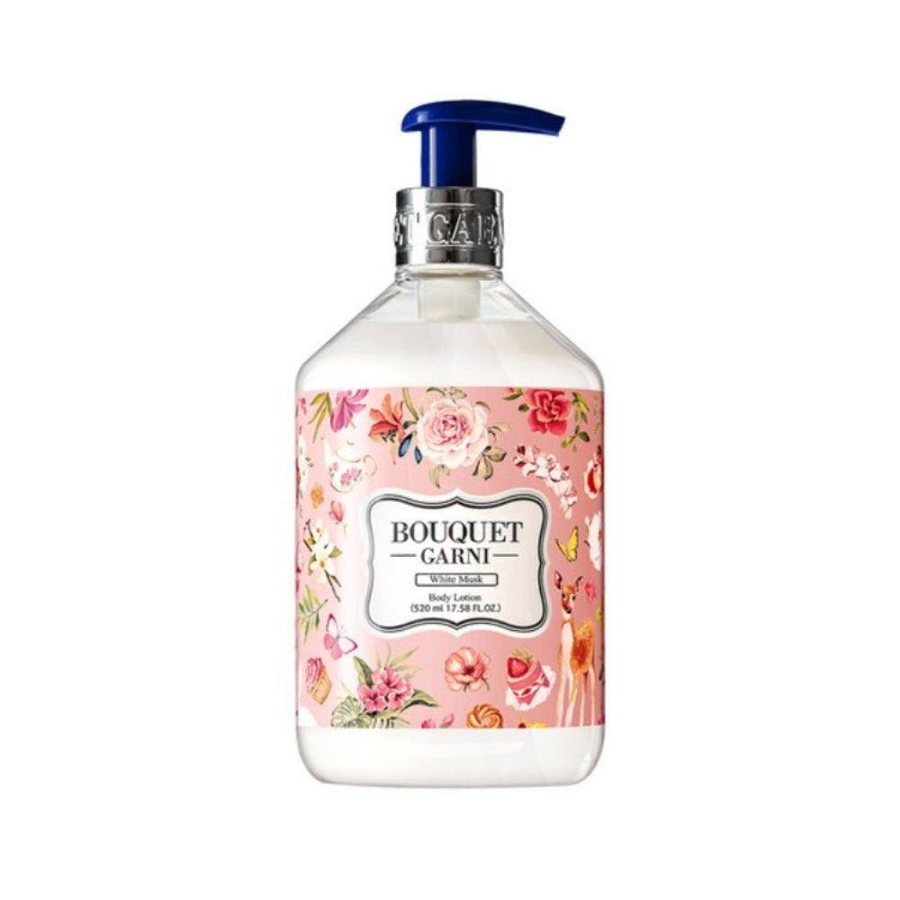 Bouquet Garni White Musk Body Lotion 520ml*1Pc/2Pcs