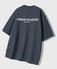 LEMAIN SECOND Back Point Studio Oversized Short Sleeve T-Shirt [Charcoal]