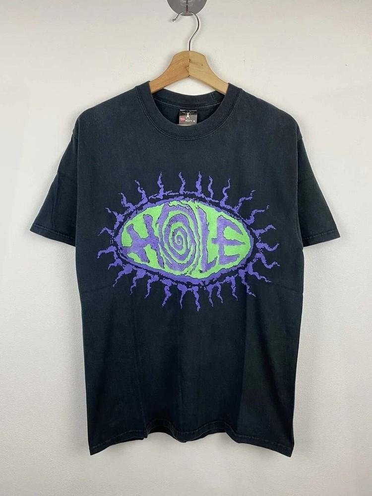 

Vintage Hole Band Tshirt Black Color Gift For Men Women Shirt KH14472 Unisex T-Shirt XXXL