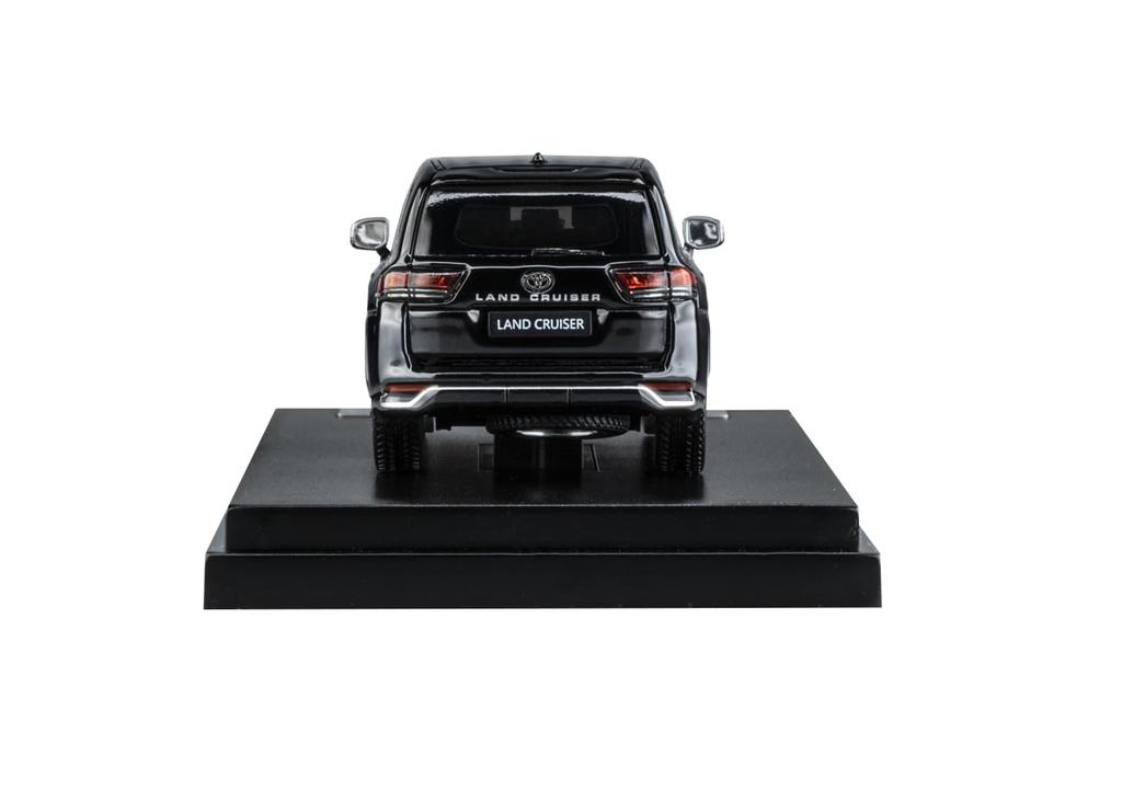 LCD MODELY Toyota SPORT Hotový model 1/64 LC300-GR (Černá)