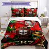 Set Biancheria da Letto Cristiano Ronaldo Copripiumino Traspirante con Federe Decorazione per la Casa Regalo di Compleanno