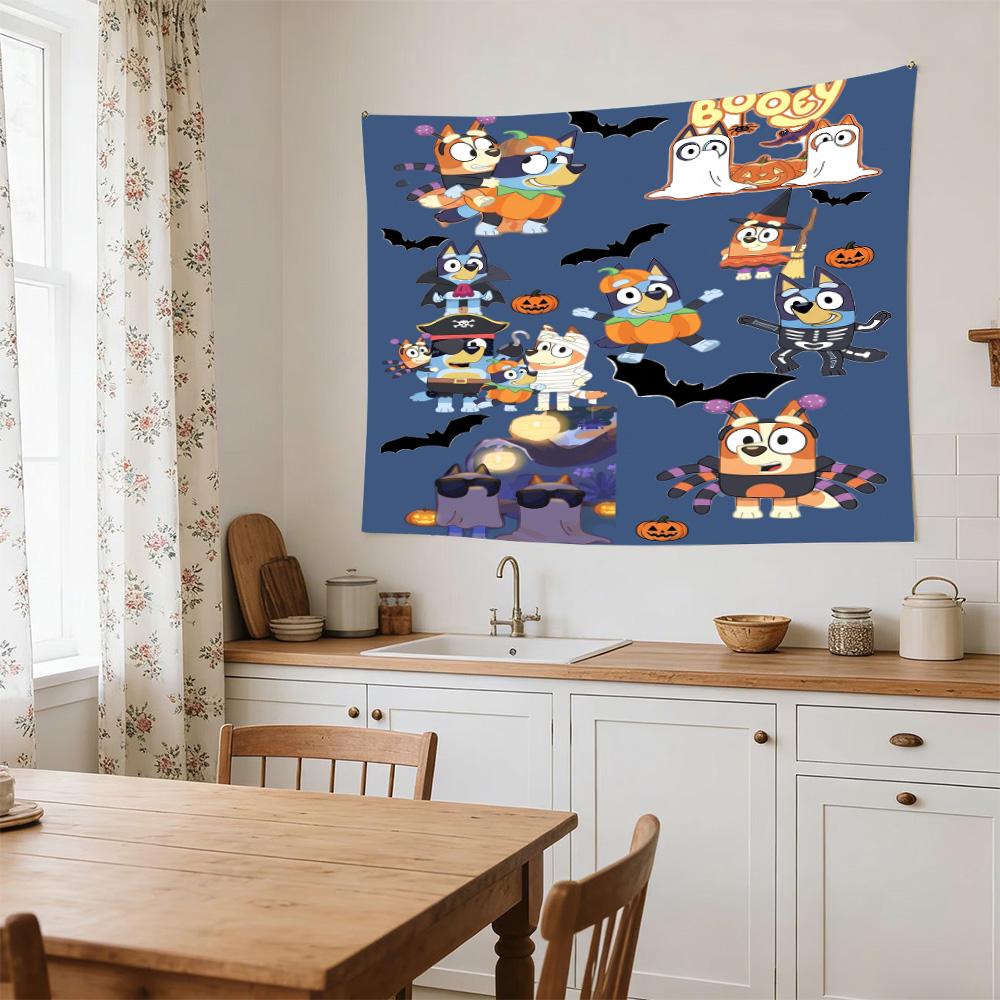 Halloween Costume Parade Wall Hanging Decor Tapestry, Perfect Home Decor, Suitable for Dorm, Living Room, Parties,Perfect Gift